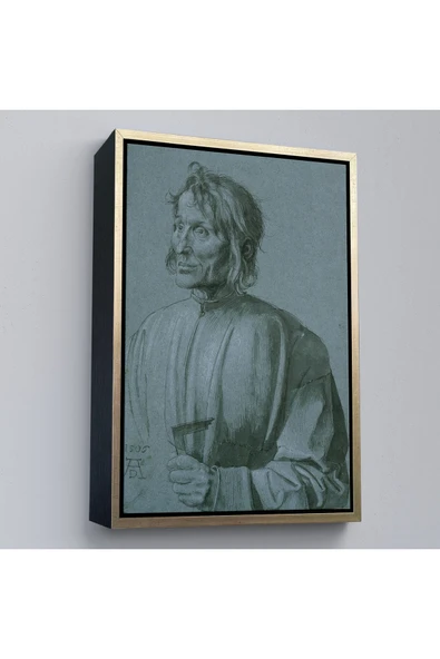 Trezon Ahşap Çerçeveli Albrecht Dürer - Mimar Hieronymus Von Augsburg Tablo-7421 ürün görseli 1
