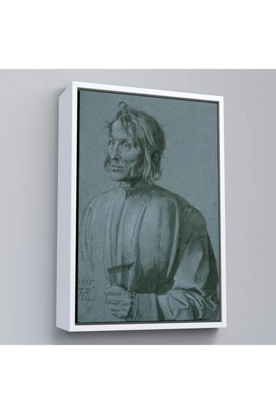 Trezon Ahşap Çerçeveli Albrecht Dürer - Mimar Hieronymus Von Augsburg Tablo-7421 ürün görseli 1