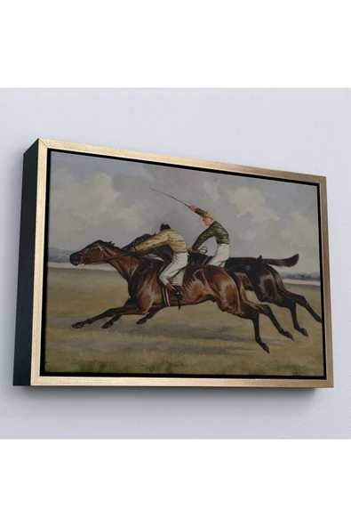 Trezon Ahşap Çerçeveli Wheeler Jr Alfred The Winner Tablosu ürün görseli 1
