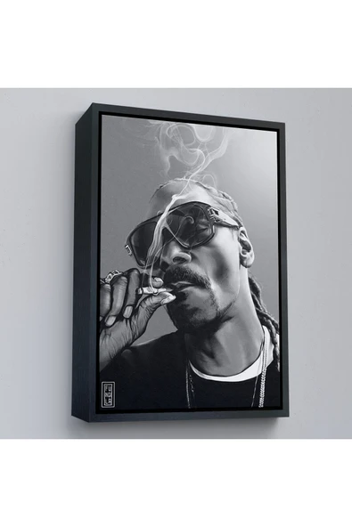 Trezon Ahşap Çerçeveli Snoop Dogg Tablo-7690 ürün görseli 1
