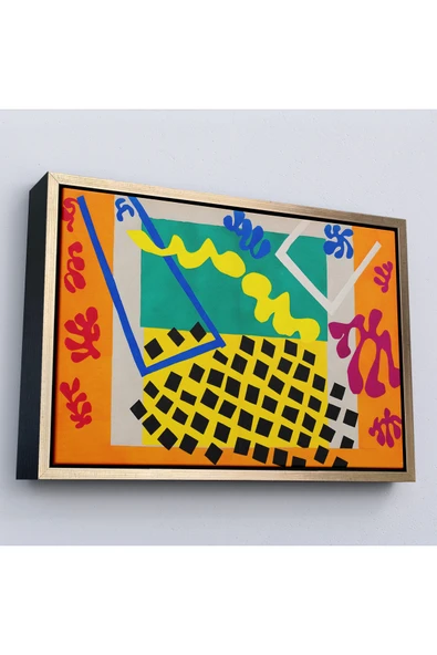 Trezon Ahşap Çerçeveli Henri Matisse - Las Codomas Tablo-7080 ürün görseli 1