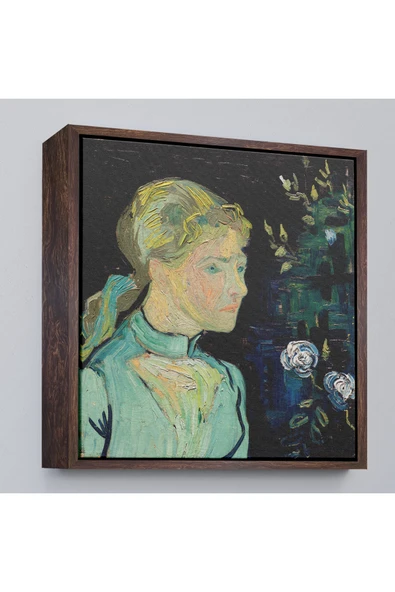 Trezon Ahşap Çerçeveli Vincent Van Gogh - Adeline Ravoux Tablo-8361 ürün görseli 1