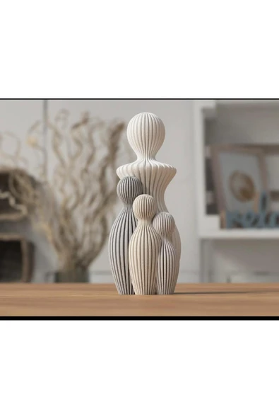 TIGEA Accessories 3d DEKORATİF ÜRÜN LOVE SALON/ OTURMA ODASI İÇİN TARZ BİBLO(PLASTİK) ürün görseli 1