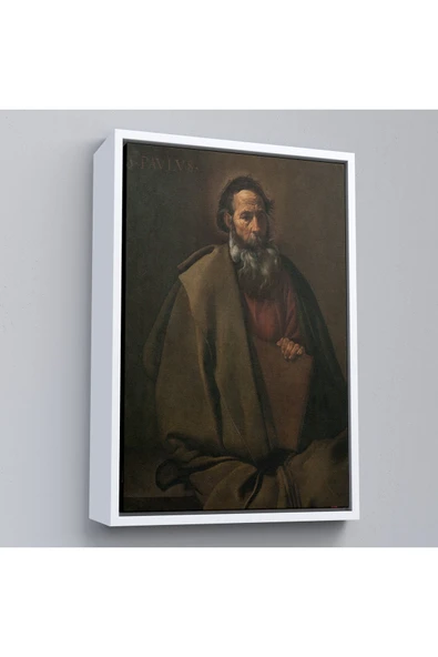 Trezon Ahşap Çerçeveli Diego Velázquez - Aziz Paul Tablo-7389 ürün görseli 1