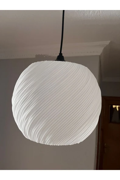 TIGEA Accessories Modern Still Tarz Sarkıt Avize Salon Mutfak Yatak Odası(BEYAZ) ürün görseli 1