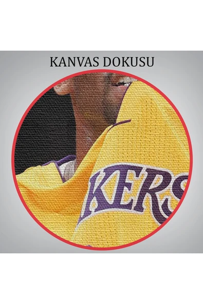 Trezon Kobe Bryant Kanvas Tablo-5140 - Resim 7