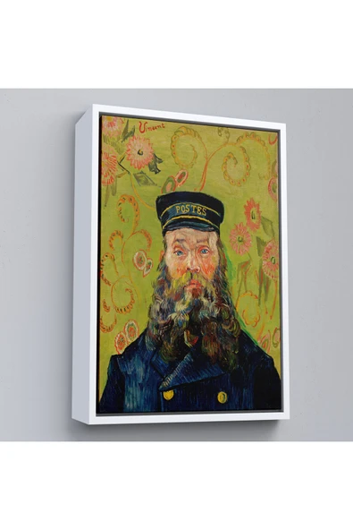 Trezon Ahşap Çerçeveli Vincent Van Gogh - Joseph Roulin'İn Portresi Tablo-7480 ürün görseli 1