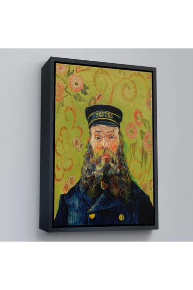 Trezon Ahşap Çerçeveli Vincent Van Gogh - Joseph Roulin'İn Portresi Tablo-7480 ürün görseli 1
