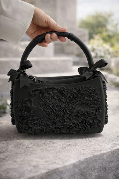 TIGEA Accessories KONSEPT 3D ÜRETİM İSKANDİNAV TARZ KADIN MODEL ÇANTA ürün görseli 1