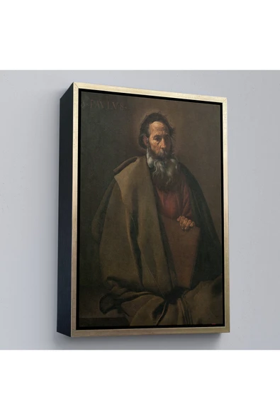 Trezon Ahşap Çerçeveli Diego Velázquez - Aziz Paul Tablo-7389 ürün görseli 1