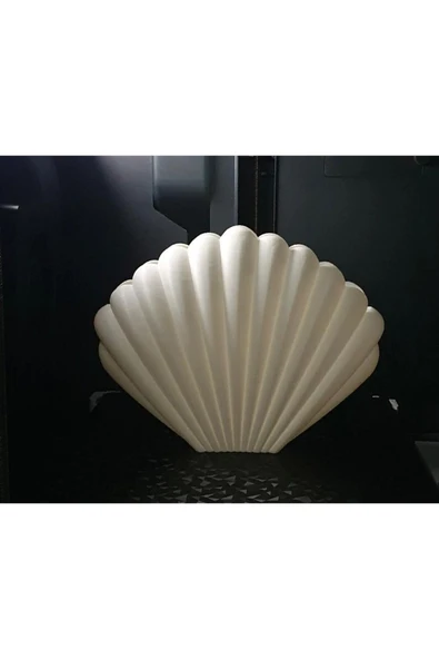 TIGEA Accessories SHELL 3D MODERN TARZ BOYANABİLİR VAZO - Resim 5