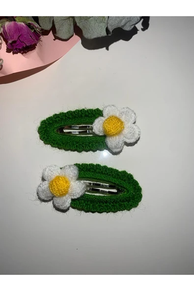 TIGEA Accessories El Yapımı Örgü Toka ürün görseli 1