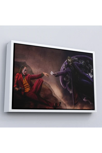 Trezon Ahşap Çerçeveli Joker Tablosu-7194 ürün görseli 1