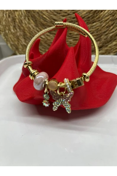 TIGEA Accessories ÇELİK CHARMLI BŞLEKLİK ürün görseli 1