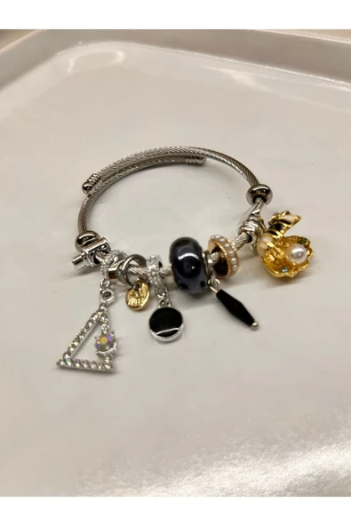 TIGEA Accessories ÇELİK CHARMLI BŞLEKLİK - Resim 2