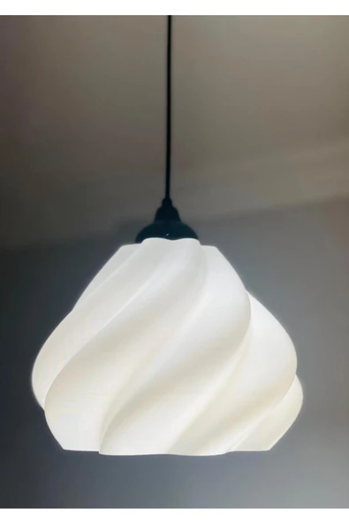 TIGEA Accessories PUMPKIN TEKLİ SARKIT AVİZE YATAK ODASI / OTURMA ODASI / SALON / MUTFAK(PLASTİK) ürün görseli 1