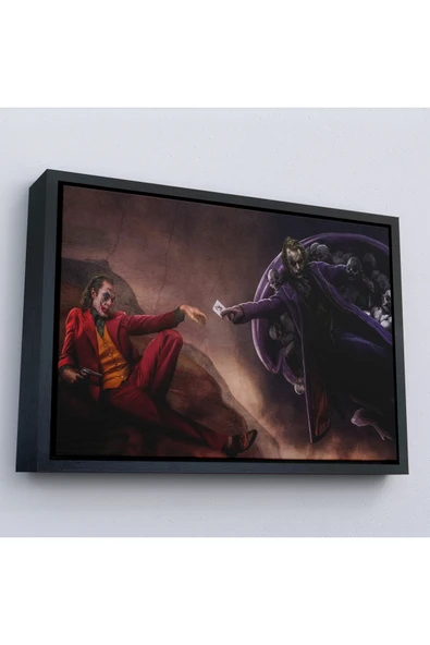 Trezon Ahşap Çerçeveli Joker Tablosu-7194 ürün görseli 1