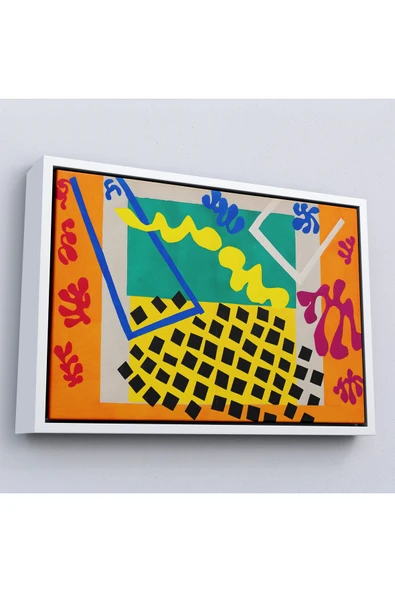 Trezon Ahşap Çerçeveli Henri Matisse - Las Codomas Tablo-7080 ürün görseli 1