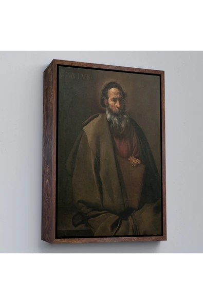 Trezon Ahşap Çerçeveli Diego Velázquez - Aziz Paul Tablo-7389 ürün görseli 1