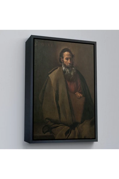Trezon Ahşap Çerçeveli Diego Velázquez - Aziz Paul Tablo-7389 ürün görseli 1