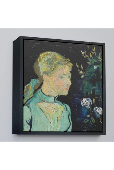 Trezon Ahşap Çerçeveli Vincent Van Gogh - Adeline Ravoux Tablo-8361 ürün görseli 1
