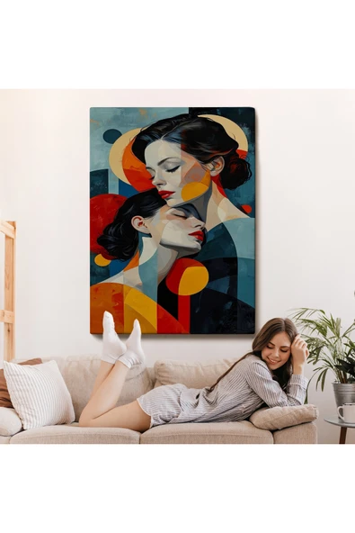 Trezon Anne Ve Kızı Tablosu-7791 - Resim 7