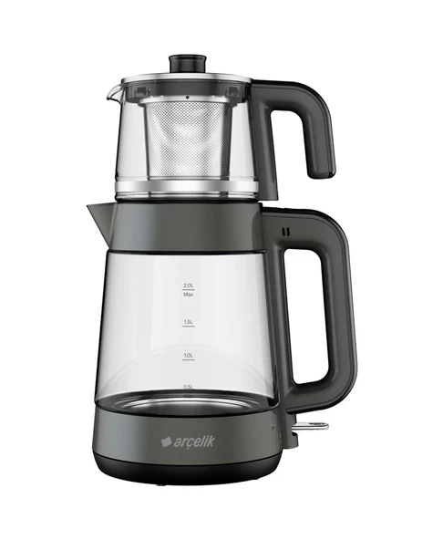 Arçelik CM 6964 G Gri 1900 W Cam Çay Makinesi ürün görseli 1