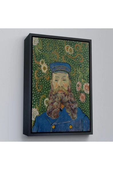 Trezon Ahşap Çerçeveli Vincent Van Gogh - Joseph Roulin'İn Portresi Tablo-7479 ürün görseli 1