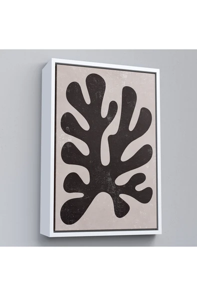 Trezon Ahşap Çerçeveli Henri Matisse Tarzı Soyut Sanat Tablosu-7619 ürün görseli 1