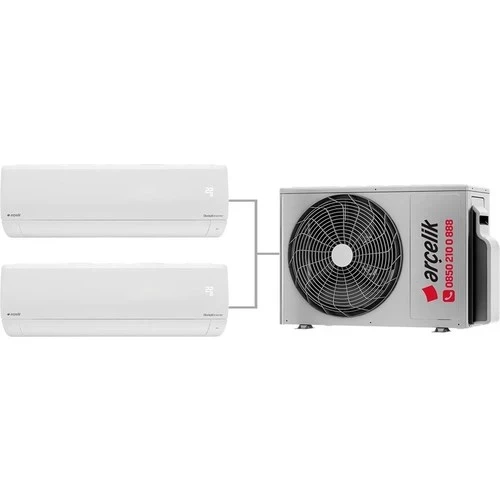 Arçelik Multi Sistem Duvar Tipi 2+1 İnverter 9+12 16000Btu Klima ZM16102-912 ürün görseli 1