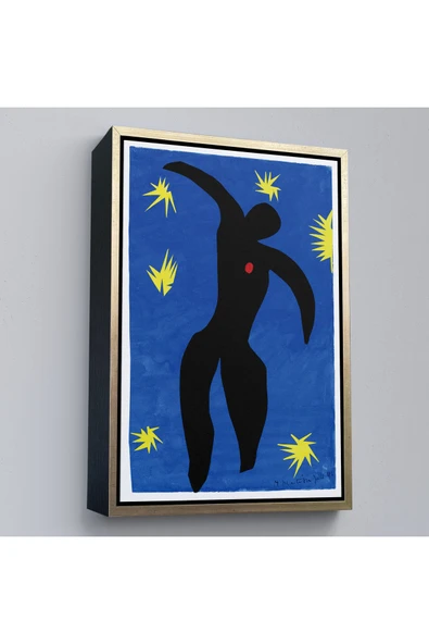 Trezon Ahşap Çerçeveli Henri Matisse - Icarus Tablo-7325 ürün görseli 1
