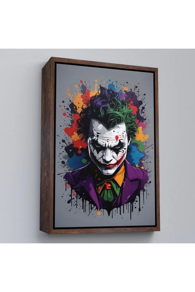 Trezon Ahşap Çerçeveli Joker Tablosu-7713 ürün görseli 1
