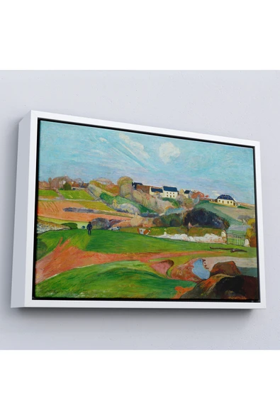 Trezon Ahşap Çerçeveli Paul Gauguin Le Pouldu Tablosu-7014 ürün görseli 1