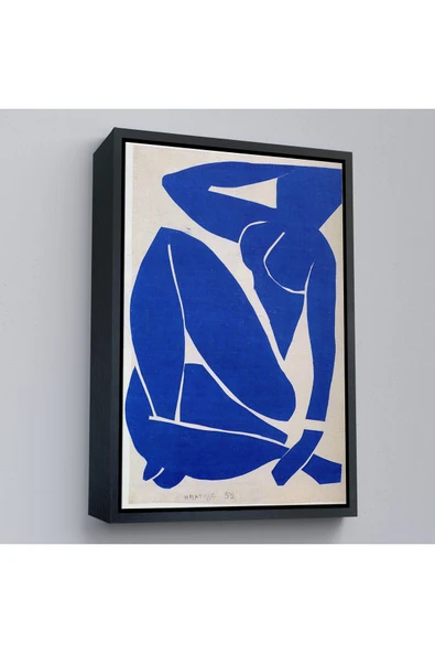 Trezon Ahşap Çerçeveli Henri Matisse - Blue Nude Tablo-8082 ürün görseli 1