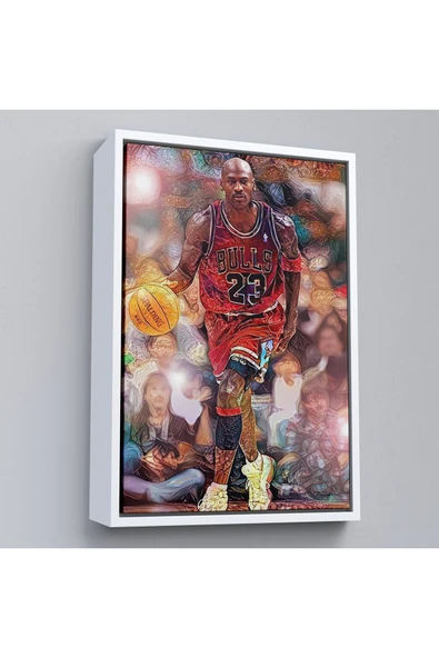 Trezon Ahşap Çerçeveli Michael Jordan Tablo-7781 ürün görseli 1