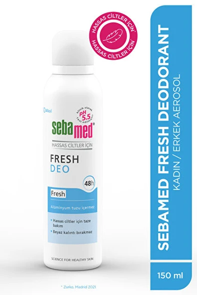Sebamed Aerosol Fresh Deodorant 150 ml ürün görseli 1