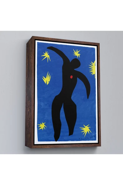 Trezon Ahşap Çerçeveli Henri Matisse - Icarus Tablo-7325 ürün görseli 1