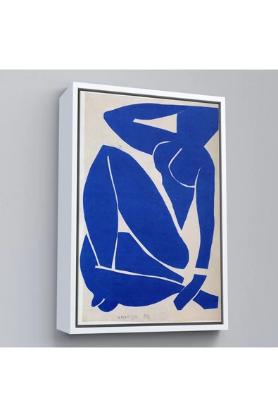 Trezon Ahşap Çerçeveli Henri Matisse - Blue Nude Tablo-8082 ürün görseli 1