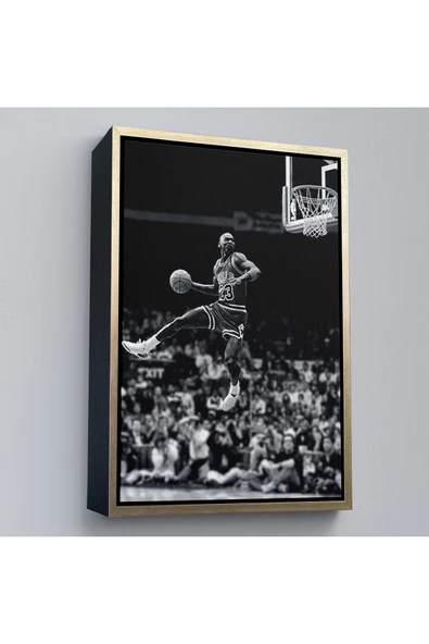Trezon Ahşap Çerçeveli Michael Jordan Tablo-7851 ürün görseli 1