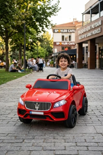 Massimo GT 4x2 12V Uzaktan Kumandalı Led Farlı 2x Arka Süspansiyonlu Kemerli Çocuk Akülü Araba ürün görseli 1