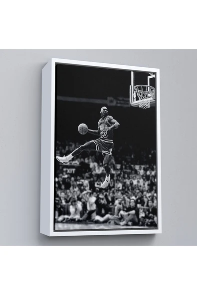 Trezon Ahşap Çerçeveli Michael Jordan Tablo-7851 ürün görseli 1