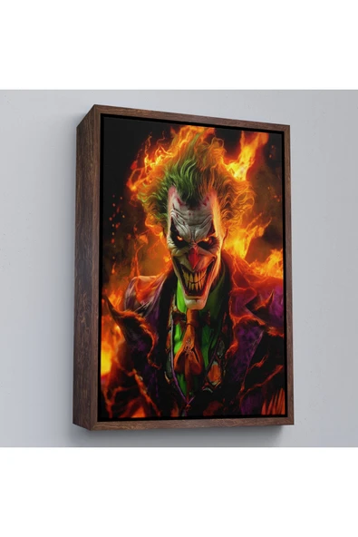 Trezon Ahşap Çerçeveli Joker Tablosu-7745 ürün görseli 1
