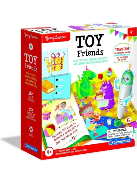 Clementoni Young Learner Oyuncak Arkadaşlar 75045 ürün görseli 1