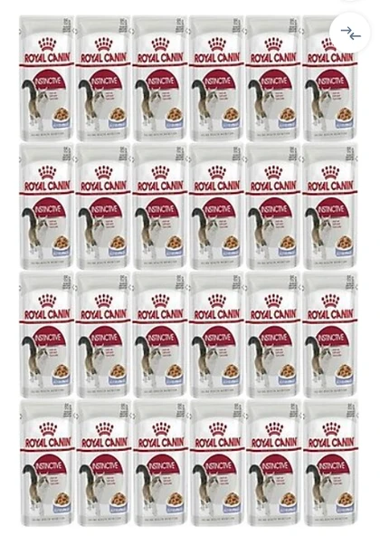 Royal Canin Instinctive Jelly 85 gr 24'lü Yetişkin Kedi Yaş Maması ürün görseli 1