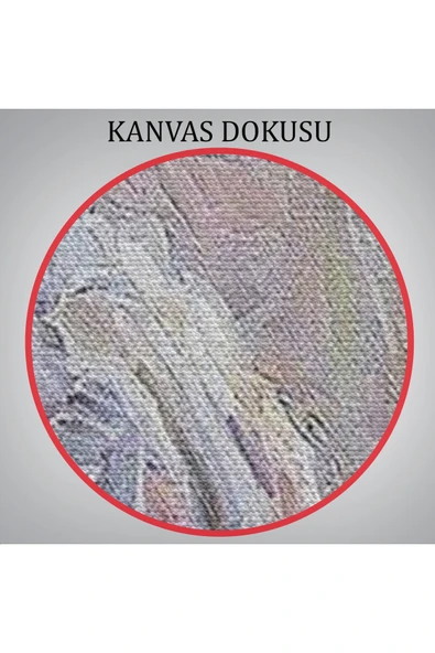 Trezon Beyaz Elbiseli Güzel Kız Duvar Tablosu-6013 - Resim 6