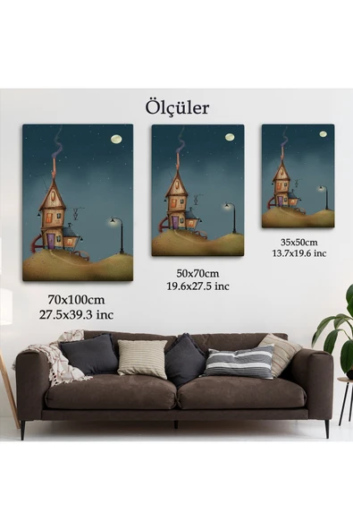 Trezon Güzel Ev Dekoratif Duvar Tablosu -6186 - Resim 5