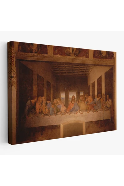 Trezon Da Vinci'nin Son Akşam Yemeği Kanvas Tablo-5188 ürün görseli 1