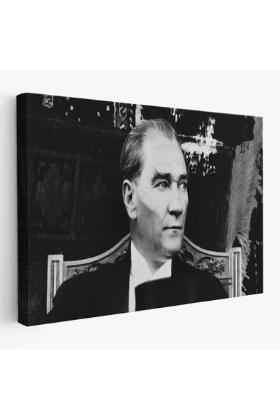 Trezon Keskin Bakışlı Atatürk Tablosu-6635 ürün görseli 1
