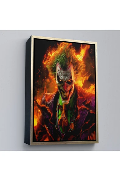 Trezon Ahşap Çerçeveli Joker Tablosu-7745 ürün görseli 1