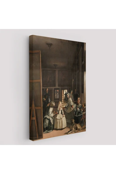 Trezon Las Meninas-Diego Velázquez Klasik Sanat Kanvas Tablo-5243 ürün görseli 1